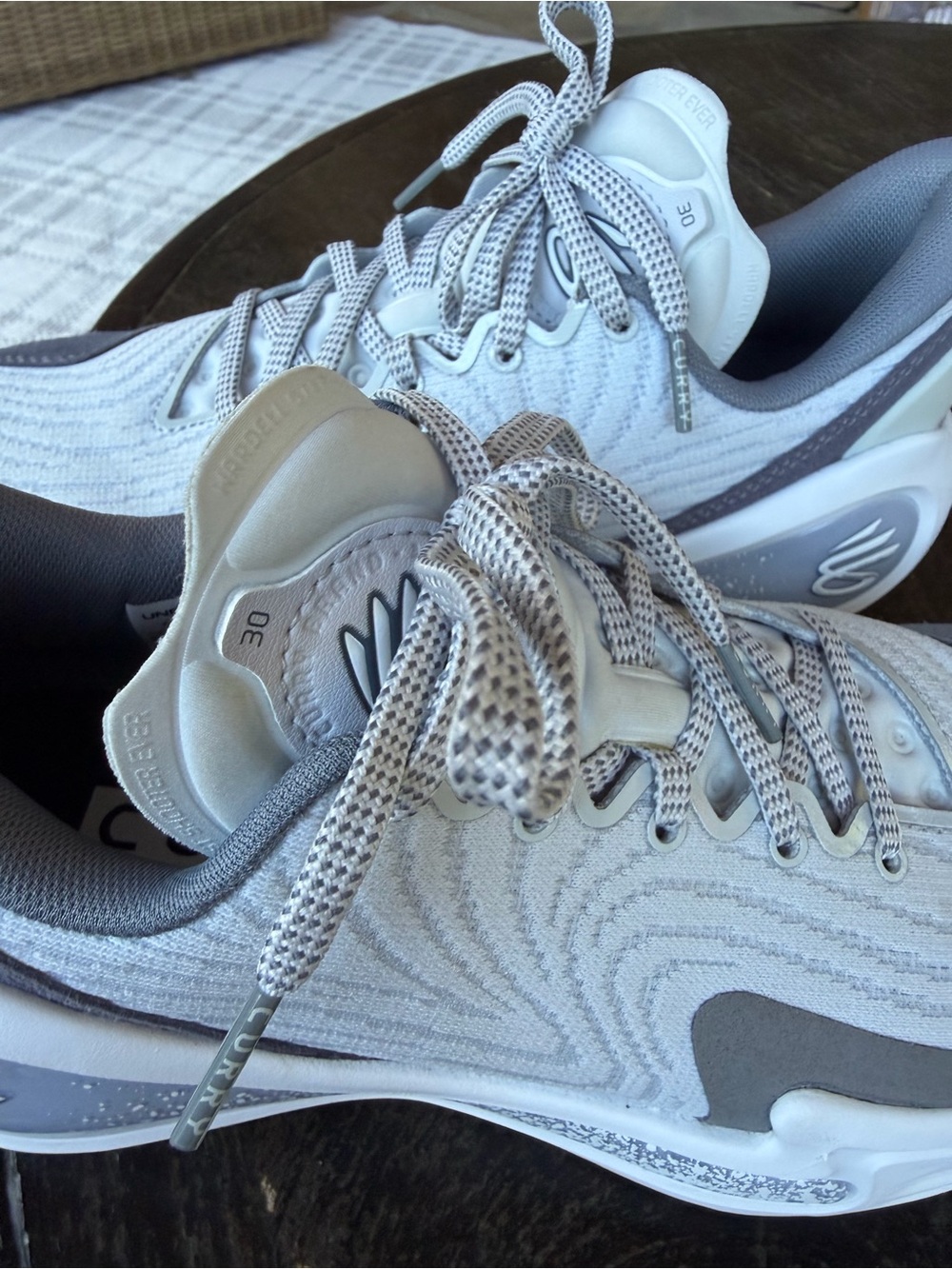 Under Armour CURRY grey basketball shoes US Mens 6.5 and Womens 8